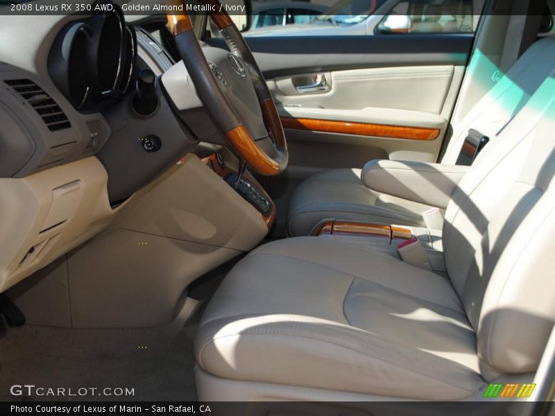 Golden Almond Metallic / Ivory 2008 Lexus RX 350 AWD