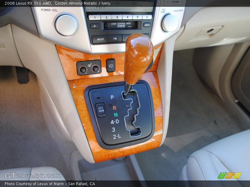 Golden Almond Metallic / Ivory 2008 Lexus RX 350 AWD