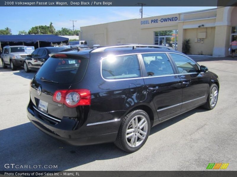 Deep Black / Pure Beige 2008 Volkswagen Passat Lux Wagon
