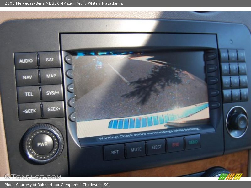 Arctic White / Macadamia 2008 Mercedes-Benz ML 350 4Matic