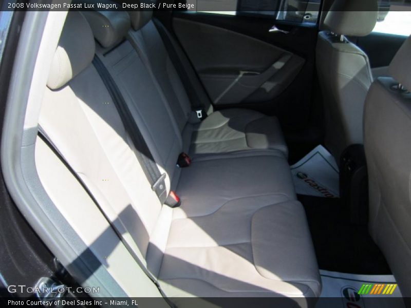 Deep Black / Pure Beige 2008 Volkswagen Passat Lux Wagon
