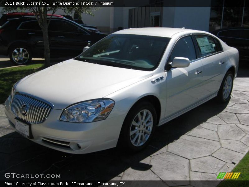 White Diamond TriCoat / Titanium 2011 Buick Lucerne CXL
