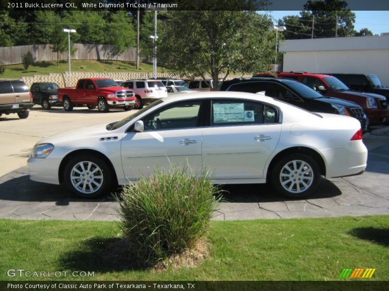 White Diamond TriCoat / Titanium 2011 Buick Lucerne CXL