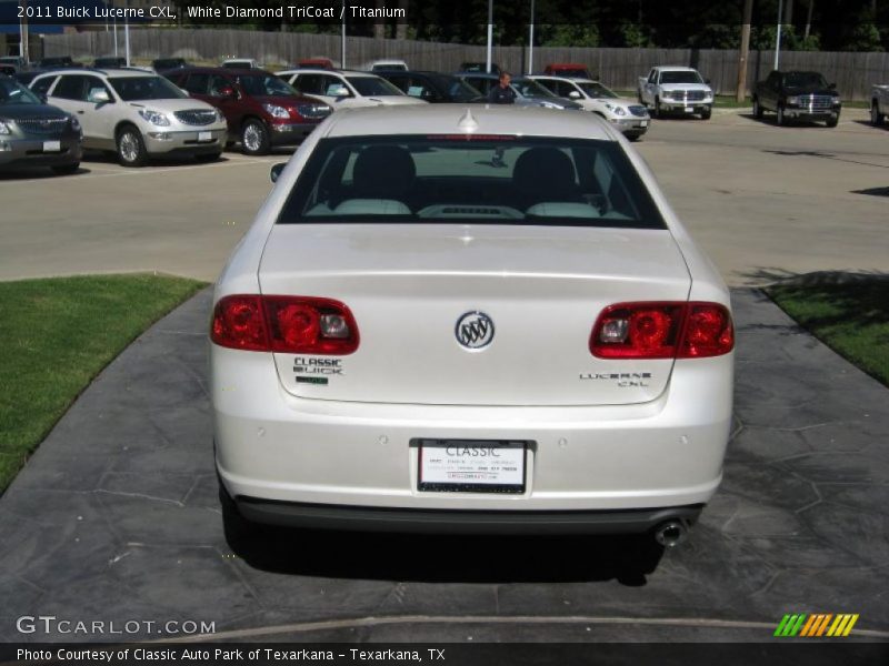 White Diamond TriCoat / Titanium 2011 Buick Lucerne CXL