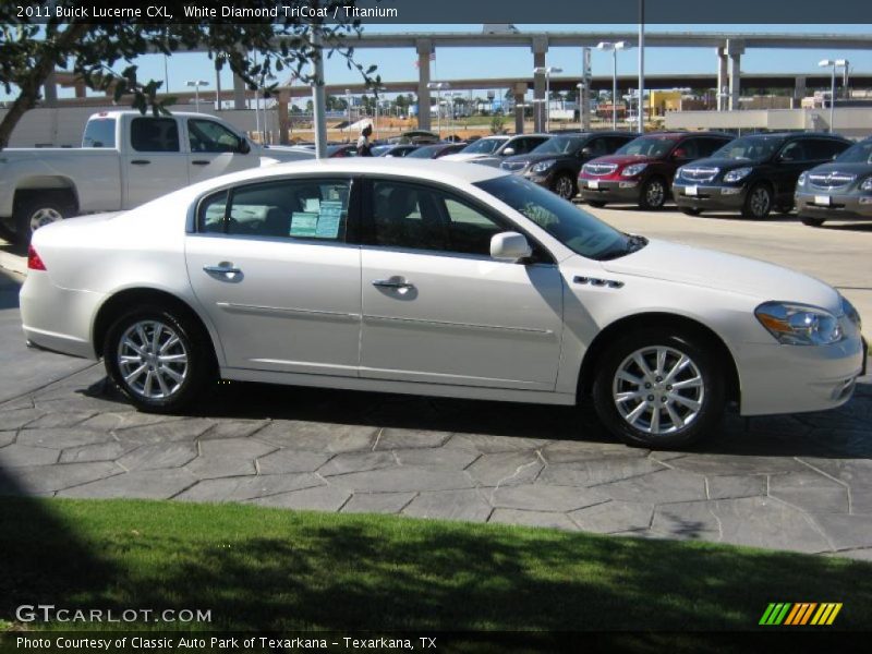 White Diamond TriCoat / Titanium 2011 Buick Lucerne CXL