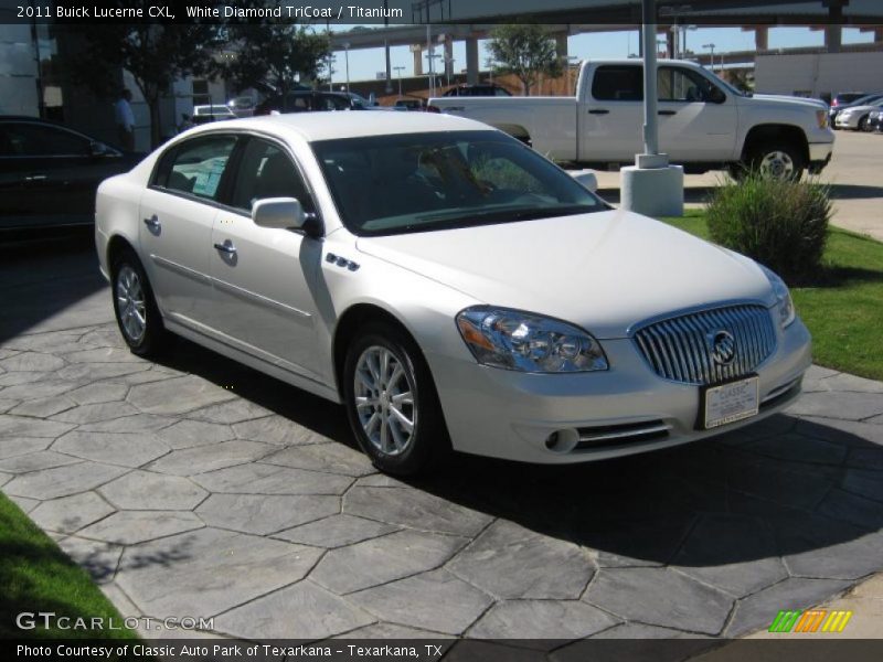 White Diamond TriCoat / Titanium 2011 Buick Lucerne CXL