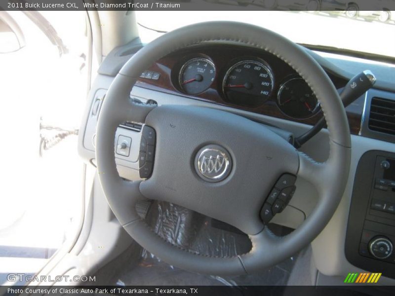 White Diamond TriCoat / Titanium 2011 Buick Lucerne CXL
