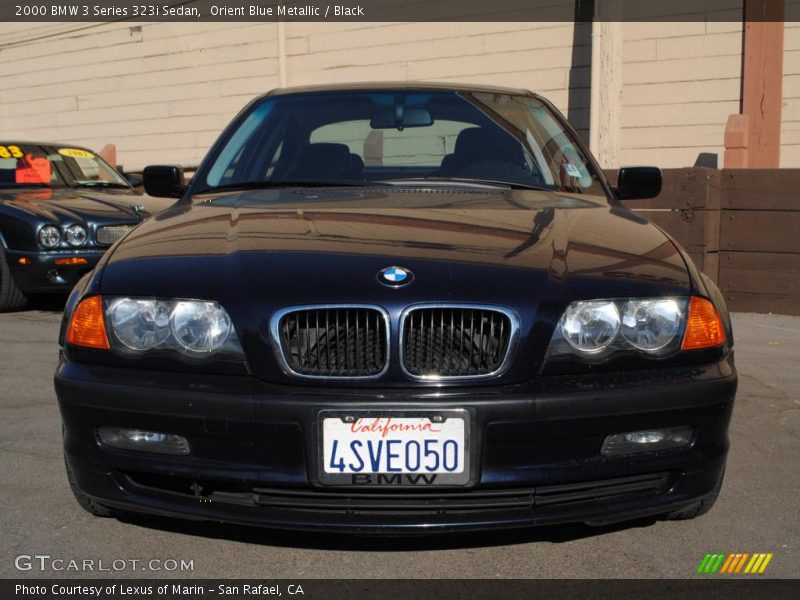 Orient Blue Metallic / Black 2000 BMW 3 Series 323i Sedan