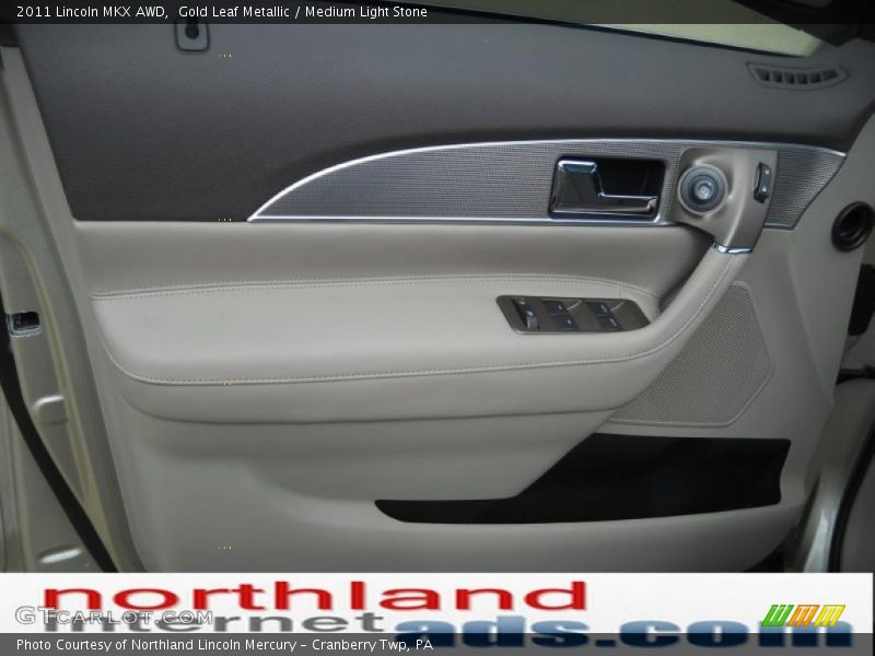 Gold Leaf Metallic / Medium Light Stone 2011 Lincoln MKX AWD