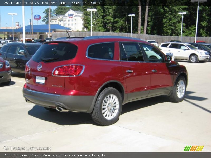 Red Jewel Tintcoat / Cashmere/Cocoa 2011 Buick Enclave CX