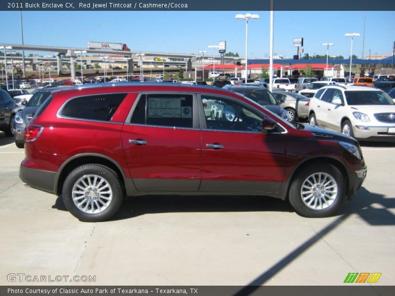 Red Jewel Tintcoat / Cashmere/Cocoa 2011 Buick Enclave CX