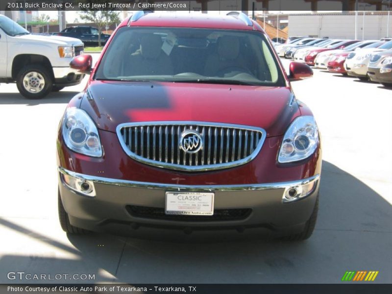 Red Jewel Tintcoat / Cashmere/Cocoa 2011 Buick Enclave CX