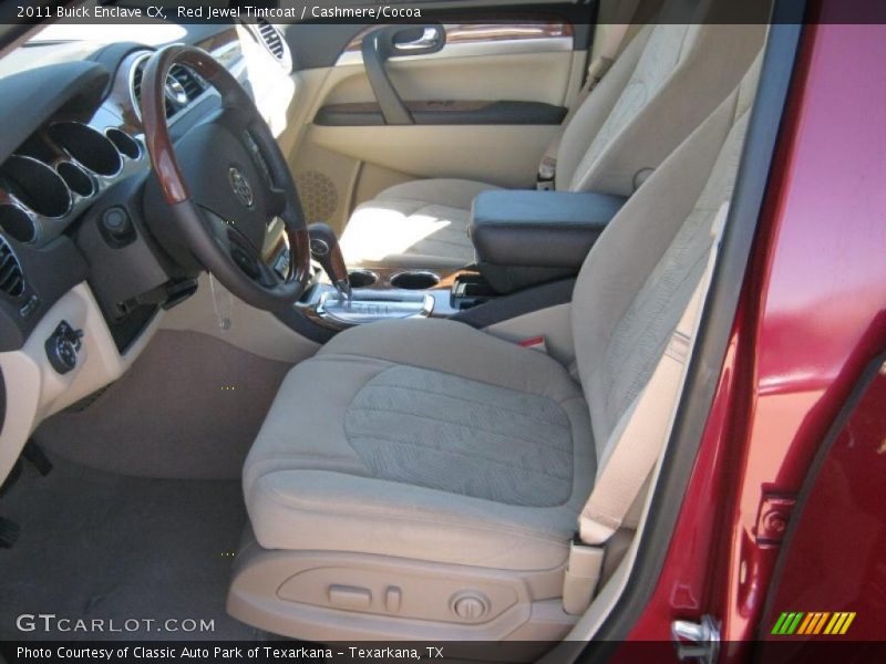 Red Jewel Tintcoat / Cashmere/Cocoa 2011 Buick Enclave CX