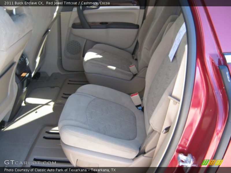 Red Jewel Tintcoat / Cashmere/Cocoa 2011 Buick Enclave CX