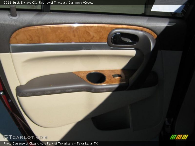 Red Jewel Tintcoat / Cashmere/Cocoa 2011 Buick Enclave CX