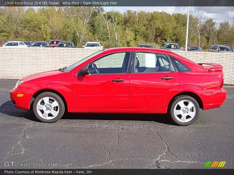 Infra-Red / Dark Flint/Light Flint 2006 Ford Focus ZX4 SES Sedan