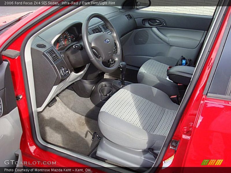 Infra-Red / Dark Flint/Light Flint 2006 Ford Focus ZX4 SES Sedan