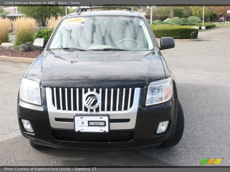 Black / Stone 2008 Mercury Mariner I4 4WD