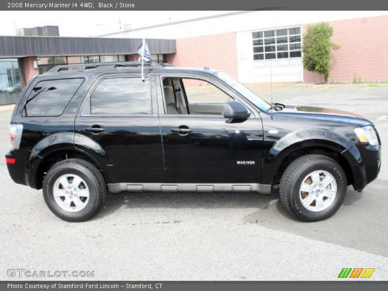 Black / Stone 2008 Mercury Mariner I4 4WD