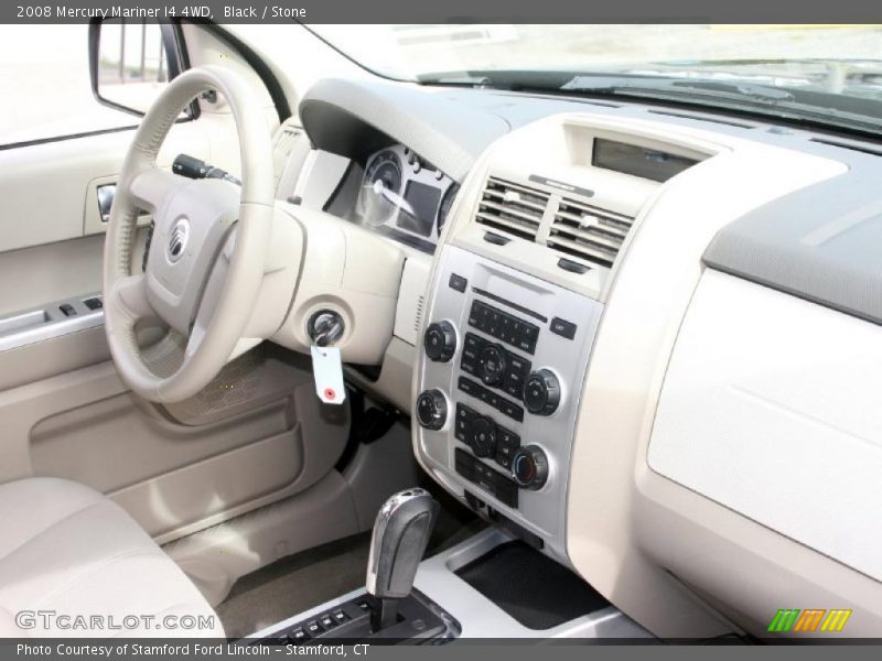 Black / Stone 2008 Mercury Mariner I4 4WD