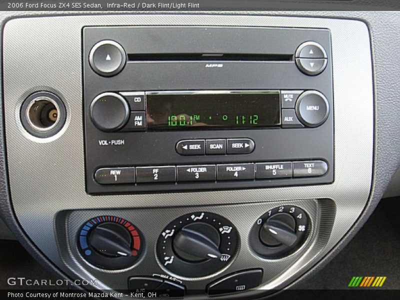Infra-Red / Dark Flint/Light Flint 2006 Ford Focus ZX4 SES Sedan