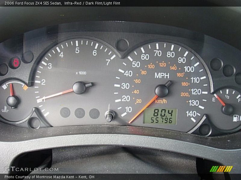 Infra-Red / Dark Flint/Light Flint 2006 Ford Focus ZX4 SES Sedan