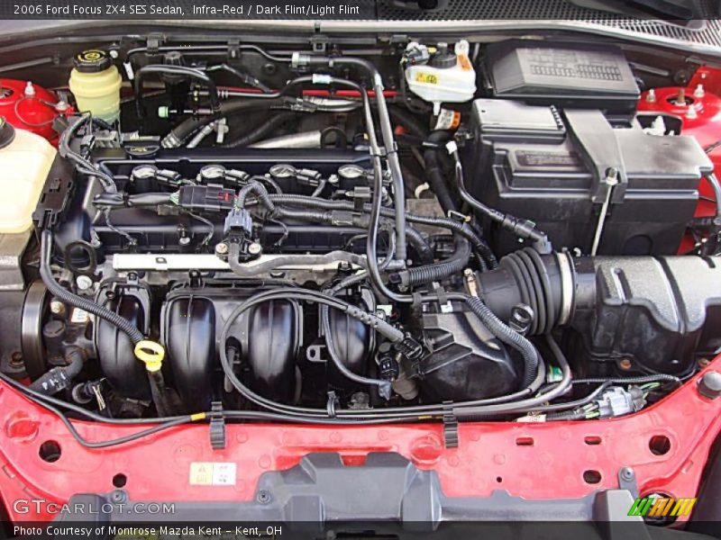 Infra-Red / Dark Flint/Light Flint 2006 Ford Focus ZX4 SES Sedan