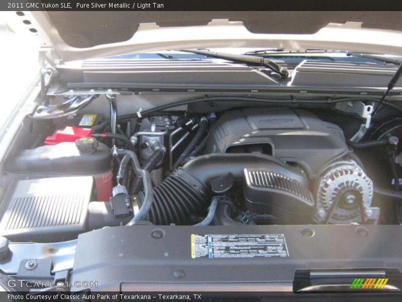 Pure Silver Metallic / Light Tan 2011 GMC Yukon SLE