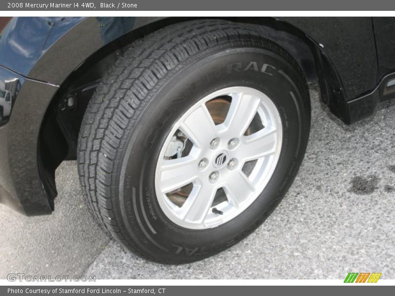 Black / Stone 2008 Mercury Mariner I4 4WD