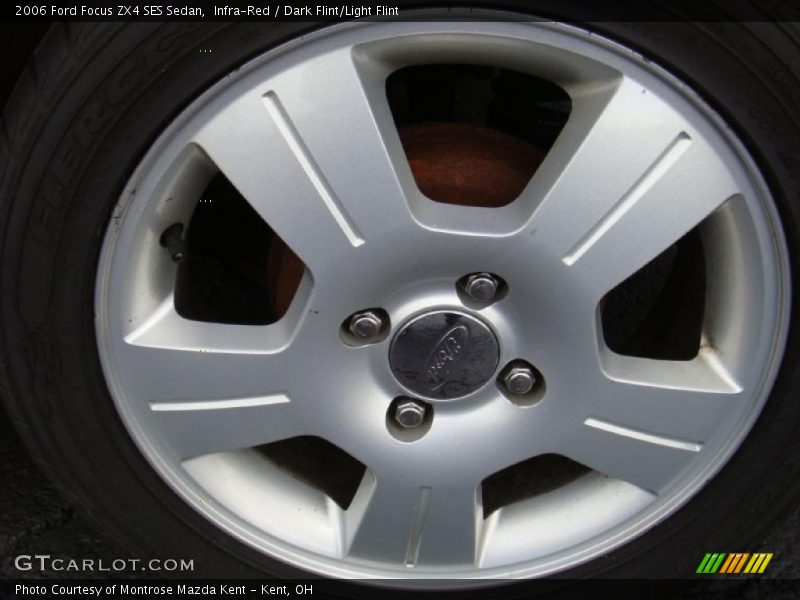Infra-Red / Dark Flint/Light Flint 2006 Ford Focus ZX4 SES Sedan