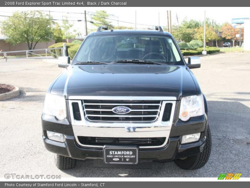 Black / Dark Charcoal 2008 Ford Explorer Sport Trac Limited 4x4