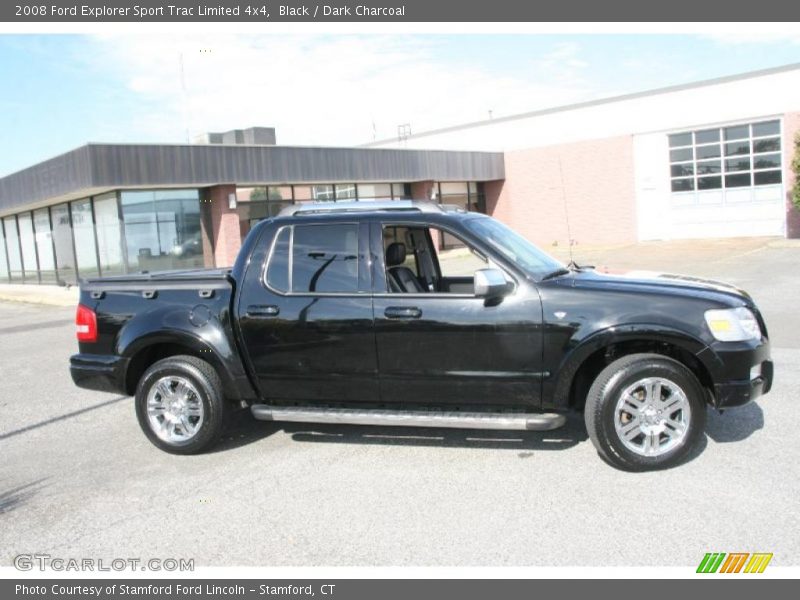 Black / Dark Charcoal 2008 Ford Explorer Sport Trac Limited 4x4