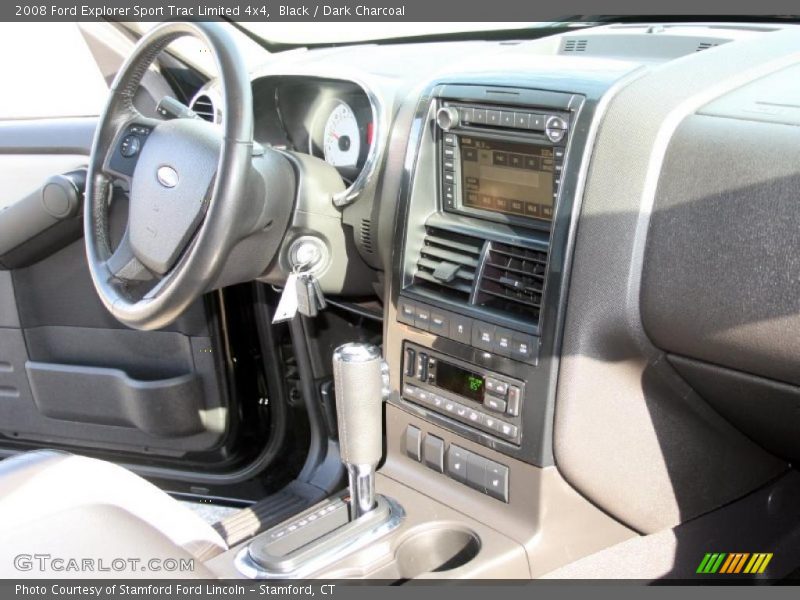 Black / Dark Charcoal 2008 Ford Explorer Sport Trac Limited 4x4
