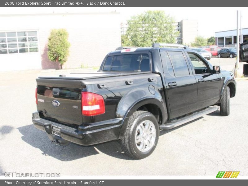 Black / Dark Charcoal 2008 Ford Explorer Sport Trac Limited 4x4