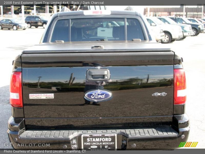Black / Dark Charcoal 2008 Ford Explorer Sport Trac Limited 4x4