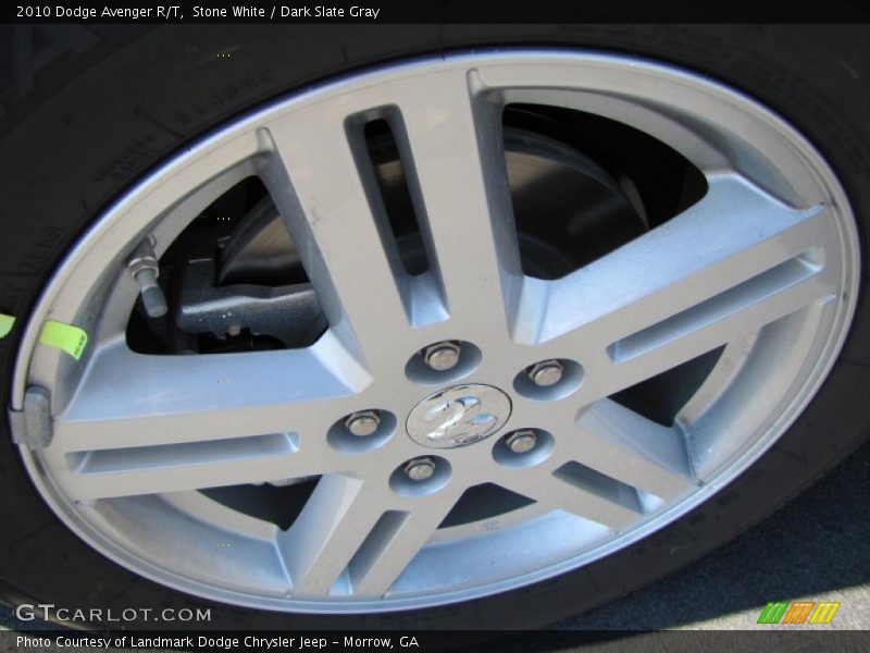 Stone White / Dark Slate Gray 2010 Dodge Avenger R/T