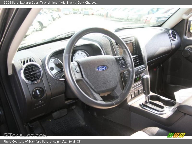 Black / Dark Charcoal 2008 Ford Explorer Sport Trac Limited 4x4
