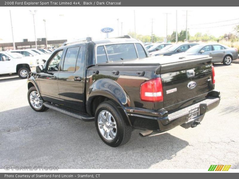 Black / Dark Charcoal 2008 Ford Explorer Sport Trac Limited 4x4