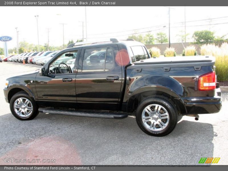 Black / Dark Charcoal 2008 Ford Explorer Sport Trac Limited 4x4