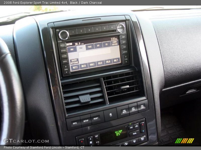 Black / Dark Charcoal 2008 Ford Explorer Sport Trac Limited 4x4