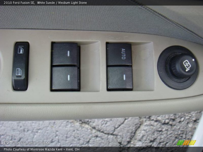 White Suede / Medium Light Stone 2010 Ford Fusion SE