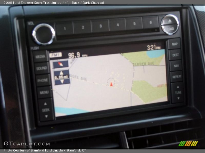Black / Dark Charcoal 2008 Ford Explorer Sport Trac Limited 4x4