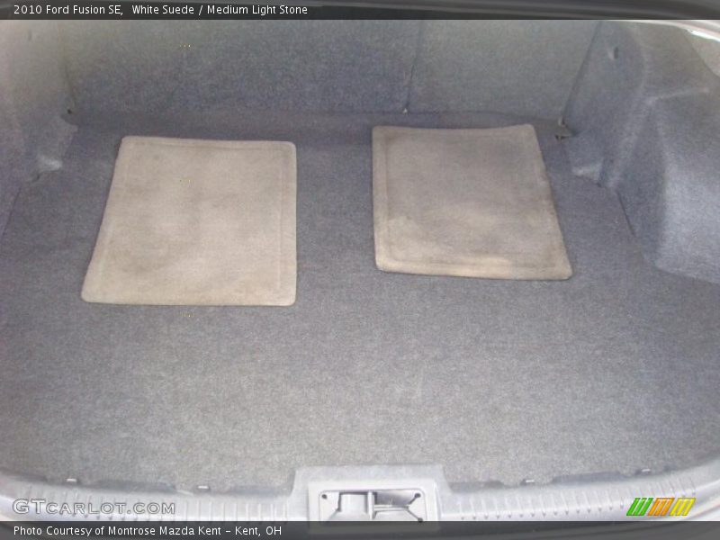 White Suede / Medium Light Stone 2010 Ford Fusion SE