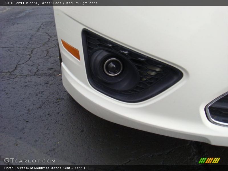 White Suede / Medium Light Stone 2010 Ford Fusion SE