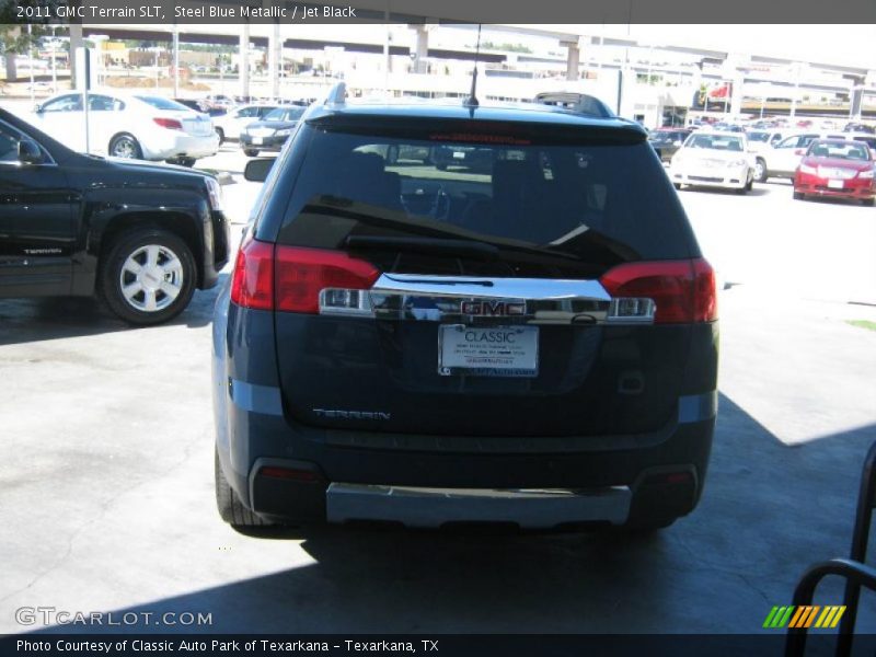 Steel Blue Metallic / Jet Black 2011 GMC Terrain SLT