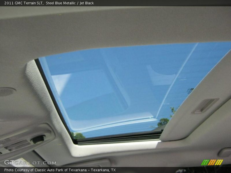 Steel Blue Metallic / Jet Black 2011 GMC Terrain SLT