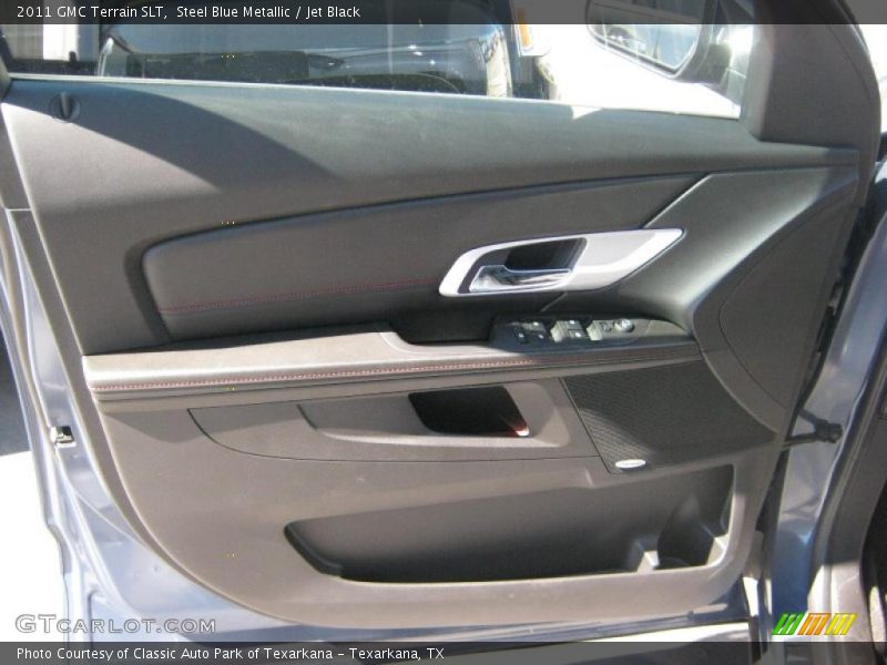 Steel Blue Metallic / Jet Black 2011 GMC Terrain SLT