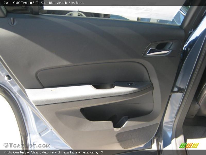 Steel Blue Metallic / Jet Black 2011 GMC Terrain SLT