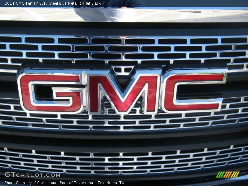 Steel Blue Metallic / Jet Black 2011 GMC Terrain SLT