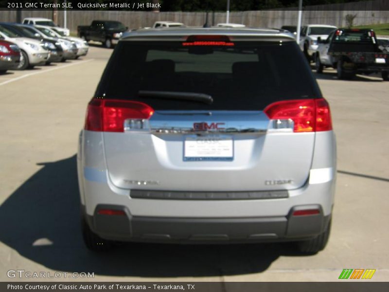 Quicksilver Metallic / Jet Black 2011 GMC Terrain SLE